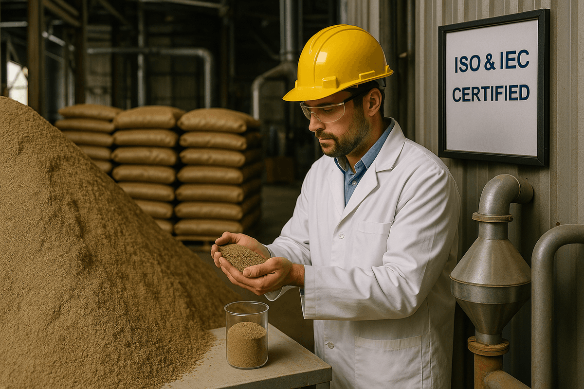 کنترل کیفیت محصول نهایی بر اساس دستورالعمل‌های ISO